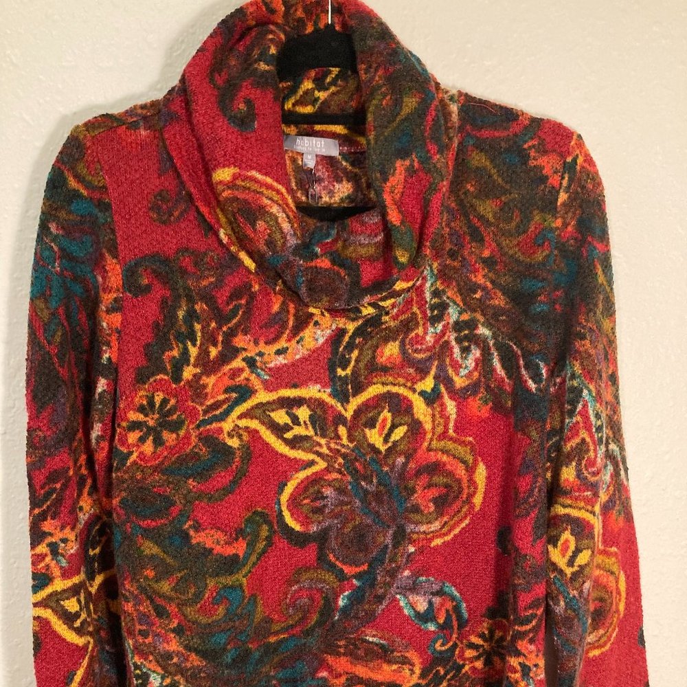 NWT Habitat clothes to live in M cowl sweater